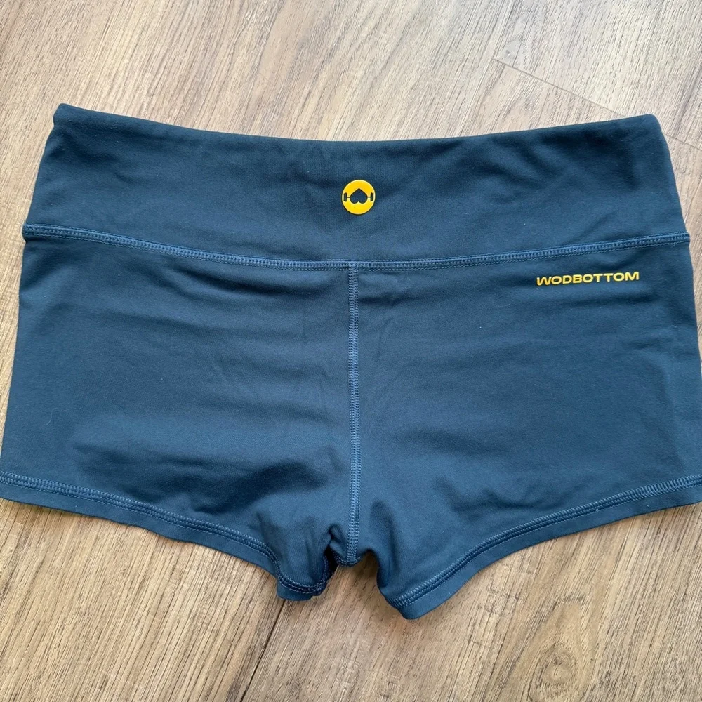 WodBottom Dark Blue Workout Shorts - Size Medium - Picture 5 of 5